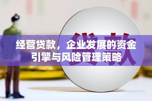 迁安经营贷款，企业发展的资金引擎与风险管理策略