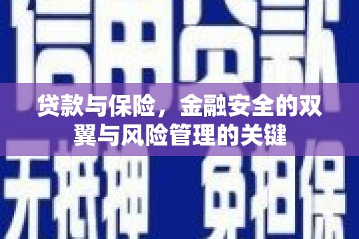 迁安贷款与保险，金融安全的双翼与风险管理的关键