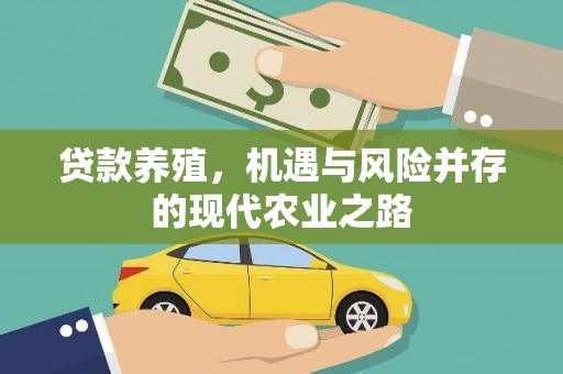 迁安贷款养殖，机遇与风险并存的现代农业之路