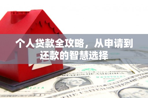 迁安个人贷款全攻略，从申请到还款的智慧选择