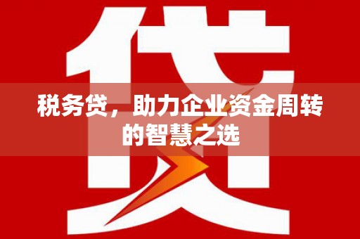 迁安税务贷，助力企业资金周转的智慧之选