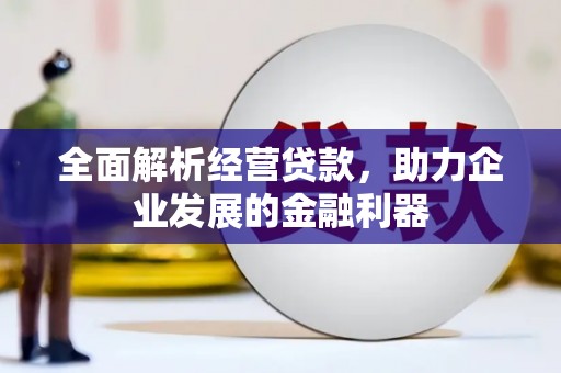 迁安全面解析经营贷款，助力企业发展的金融利器